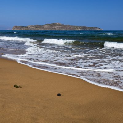 Beach in Katyo Stalos and Is Theodhori-Crete 4599